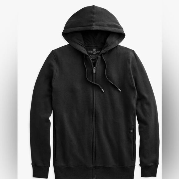 Mack Weldon Black mens zipper hoodie size XXL - Picture 1 of 9